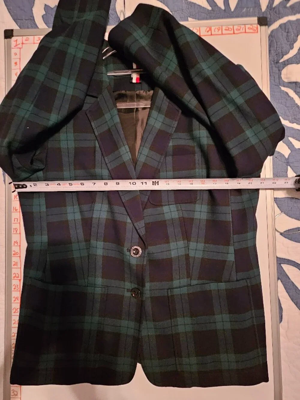 Tommy Hilfiger Plaid Blazer Size 16